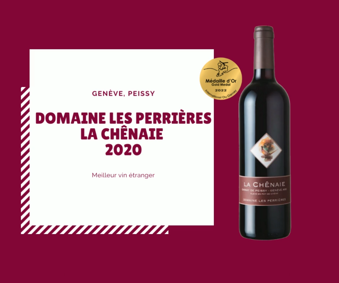 Le Meilleur Gamay étranger est suisse !